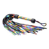 Rainbow Leather Flogger